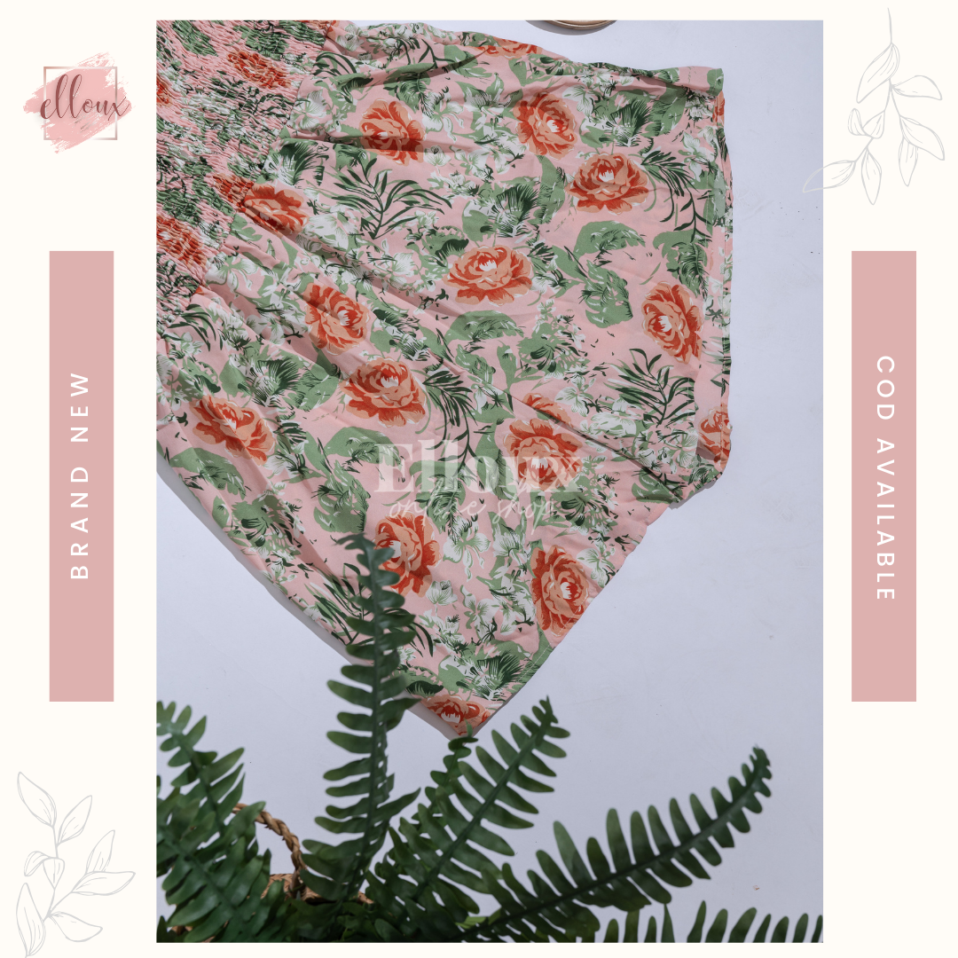 Rose Patterned Jump short