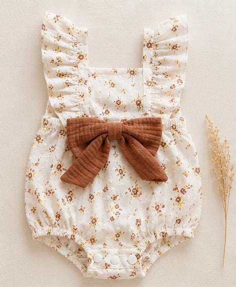 Floral Baby Onesie