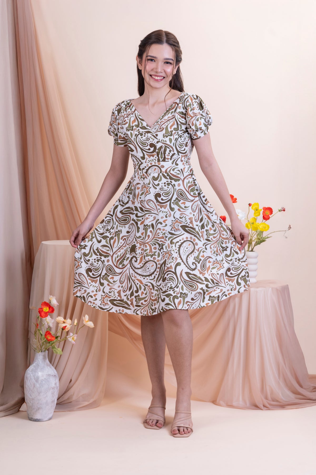 Sophia V-neck Dress