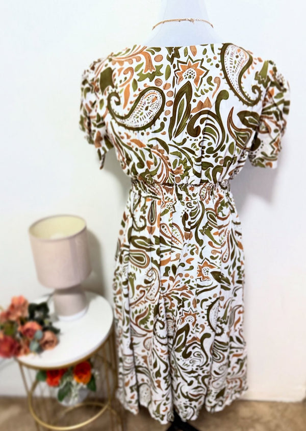 Sophia V-neck Dress