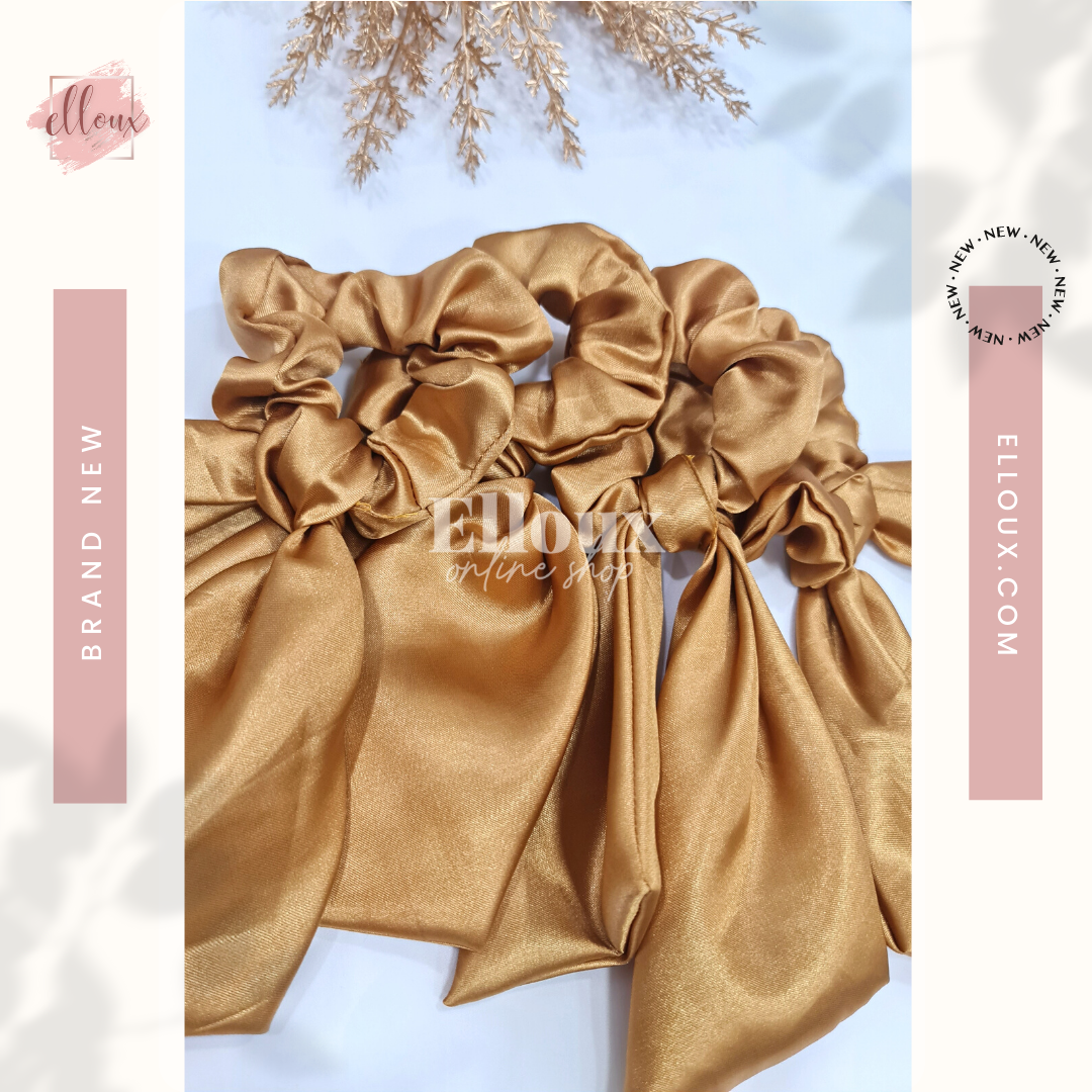 Elloux Silk Scrunchies