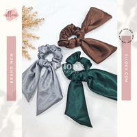 Elloux Silk Scrunchies