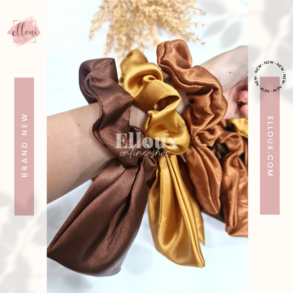 Elloux Silk Scrunchies