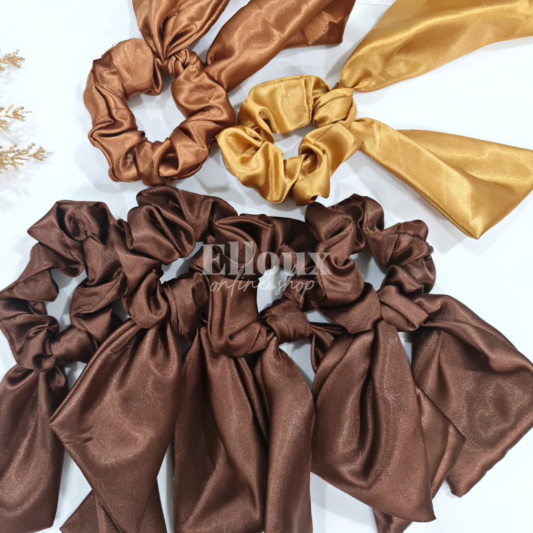 Elloux Silk Scrunchies