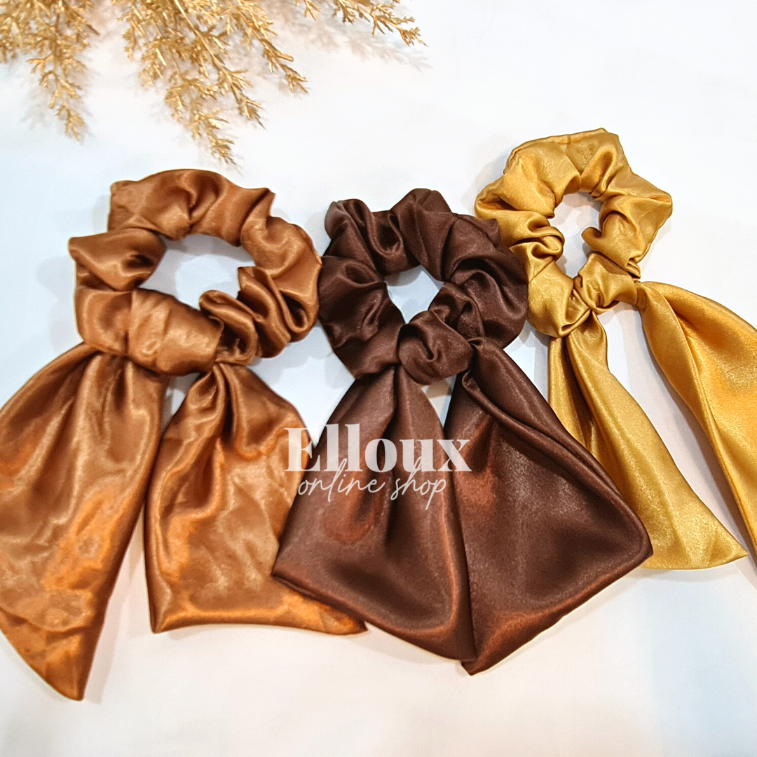 Elloux Silk Scrunchies