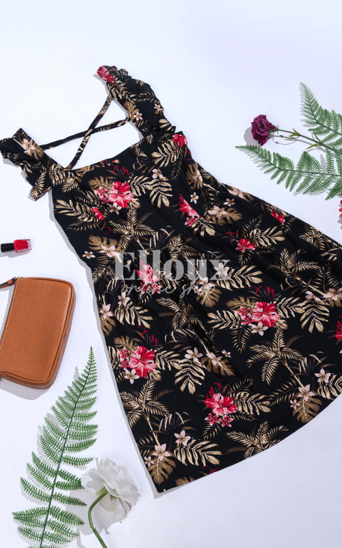 Sasha Semi-Backless Dress