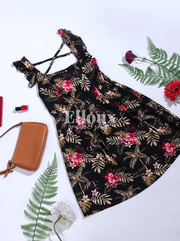 Sasha Semi-Backless Dress