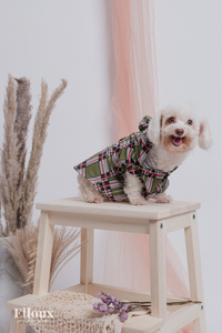 Green Checkered FurBaby Hoodie